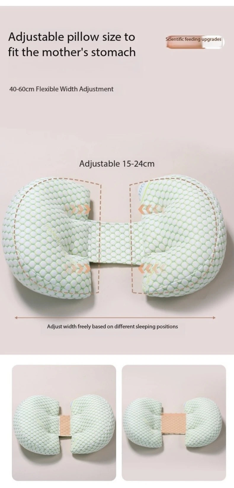 Coussin Maternité Soutien Abdominal Coton Confort Grossesse | MDN