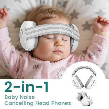 Casque Anti-Bruit Bébé 2-en-1 | MDN Store