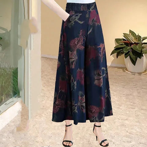 Pantalon Large Vintage Y2K Imprimé | MDN Store