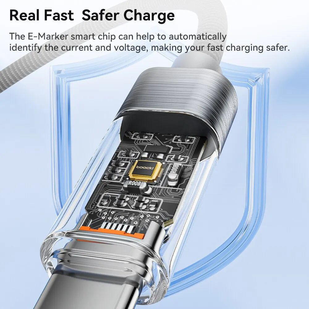 toocki-cable-usb-type-c-vers-type-c-100w-affichage - MDN Store 25