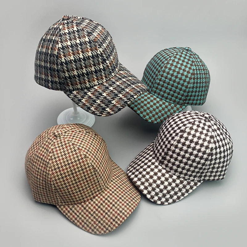 Casquette Baseball Pied-de-Poule | MDN Store