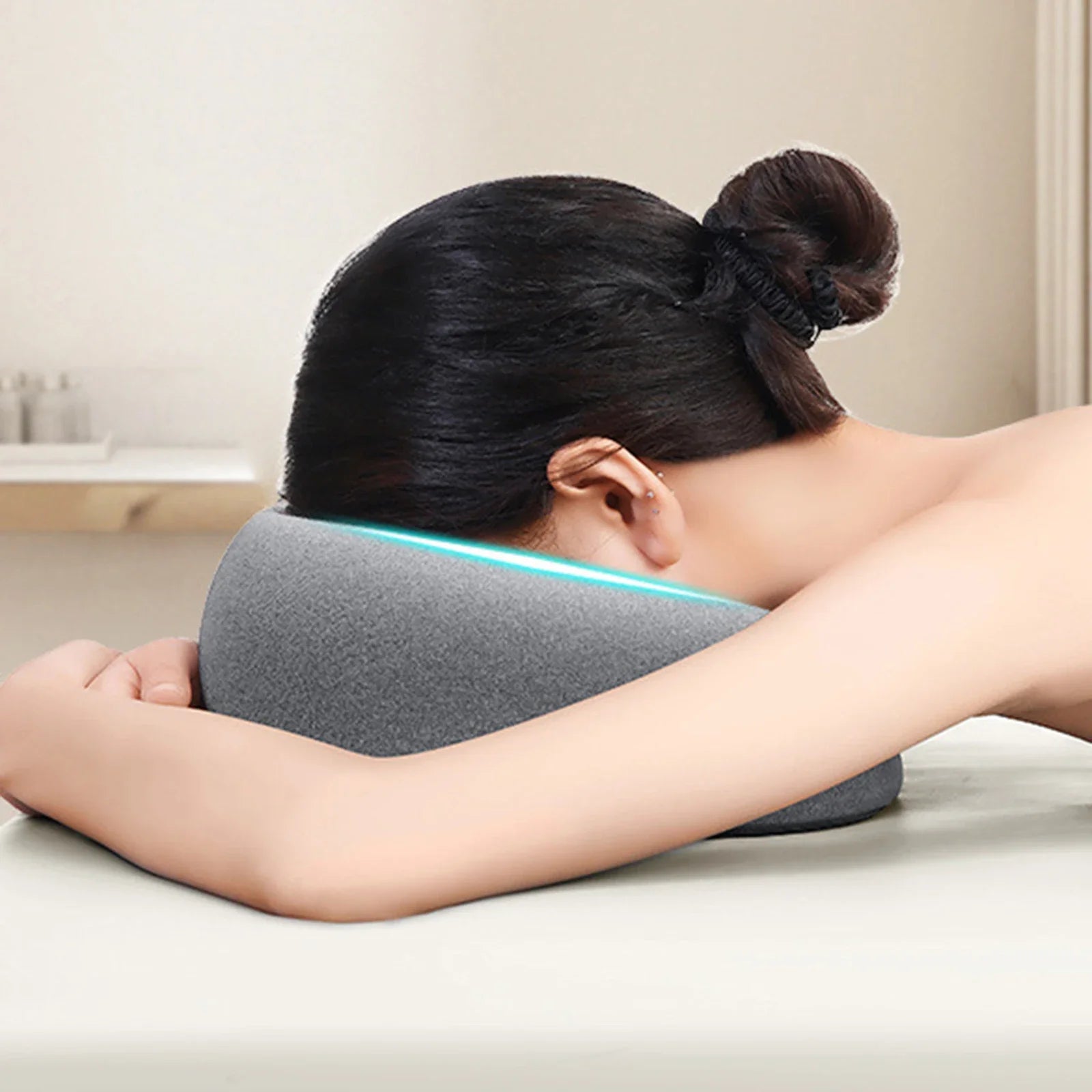 Oreiller Visage Vers le Bas Mousse Memoire Ergonomique Massage | MDN Store 25