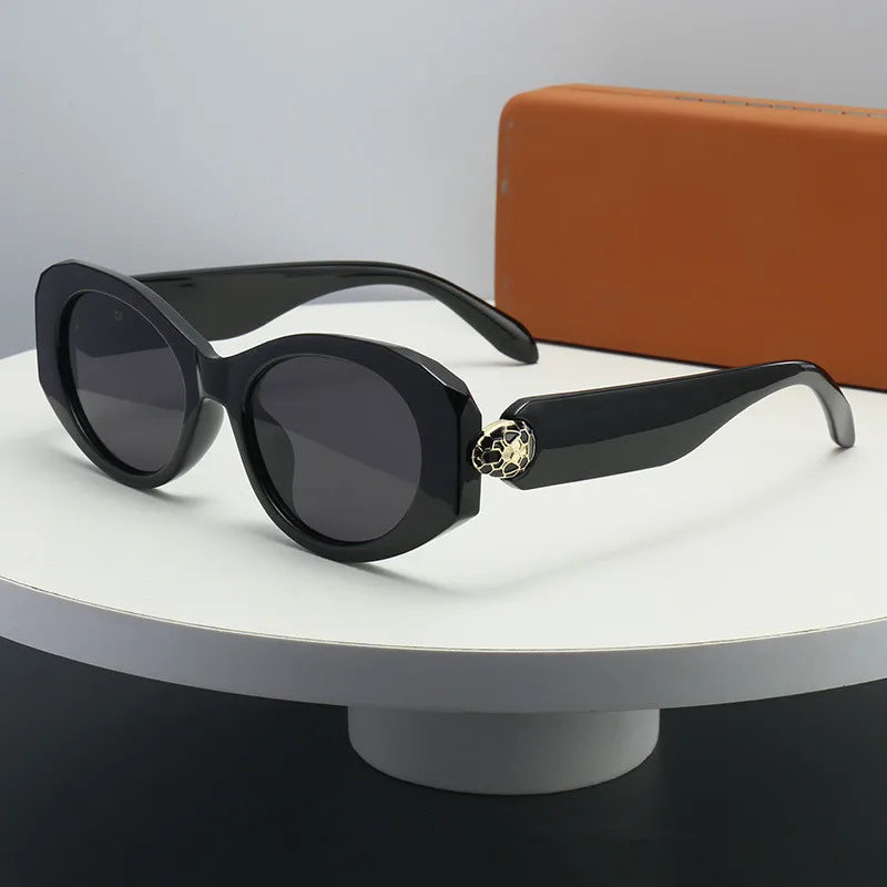 Lunettes Soleil Cat Eye Serpent Métal | MDN Store