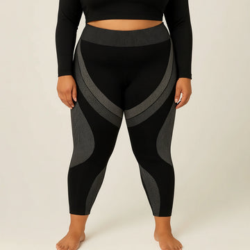 Legging Femme Grande Taille Sans Couture | MDN Store