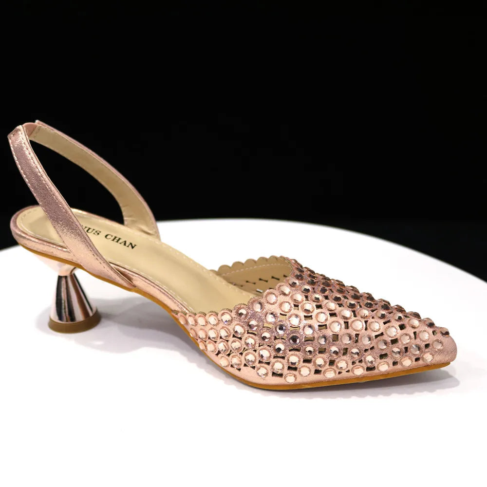 Escarpins Bout Pointu Talon Aiguille Femme Soirée | MDN Store 25