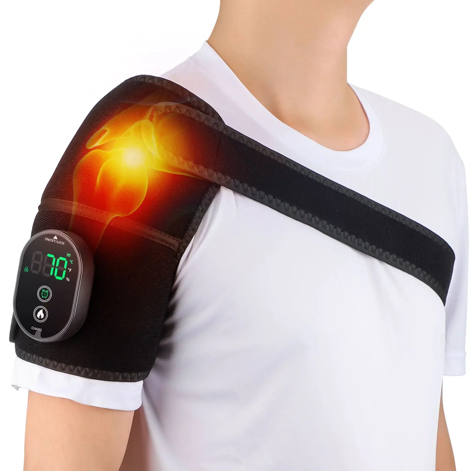 Protection Chauffante Sans Fil Épaule Genou Coude | MDN Store