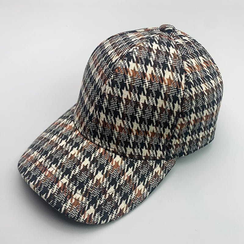 Casquette Baseball Pied-de-Poule | MDN Store