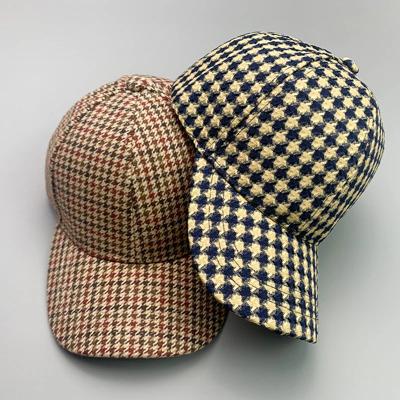 Casquette Baseball Pied-de-Poule | MDN Store
