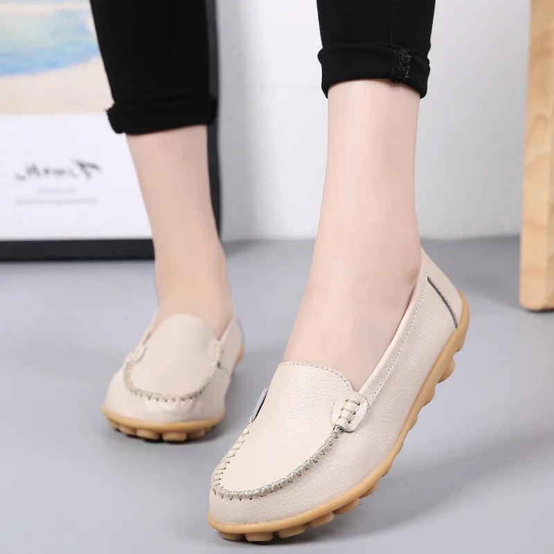 Chaussures Cuir Confort Slip-On Respirantes | MDN Store