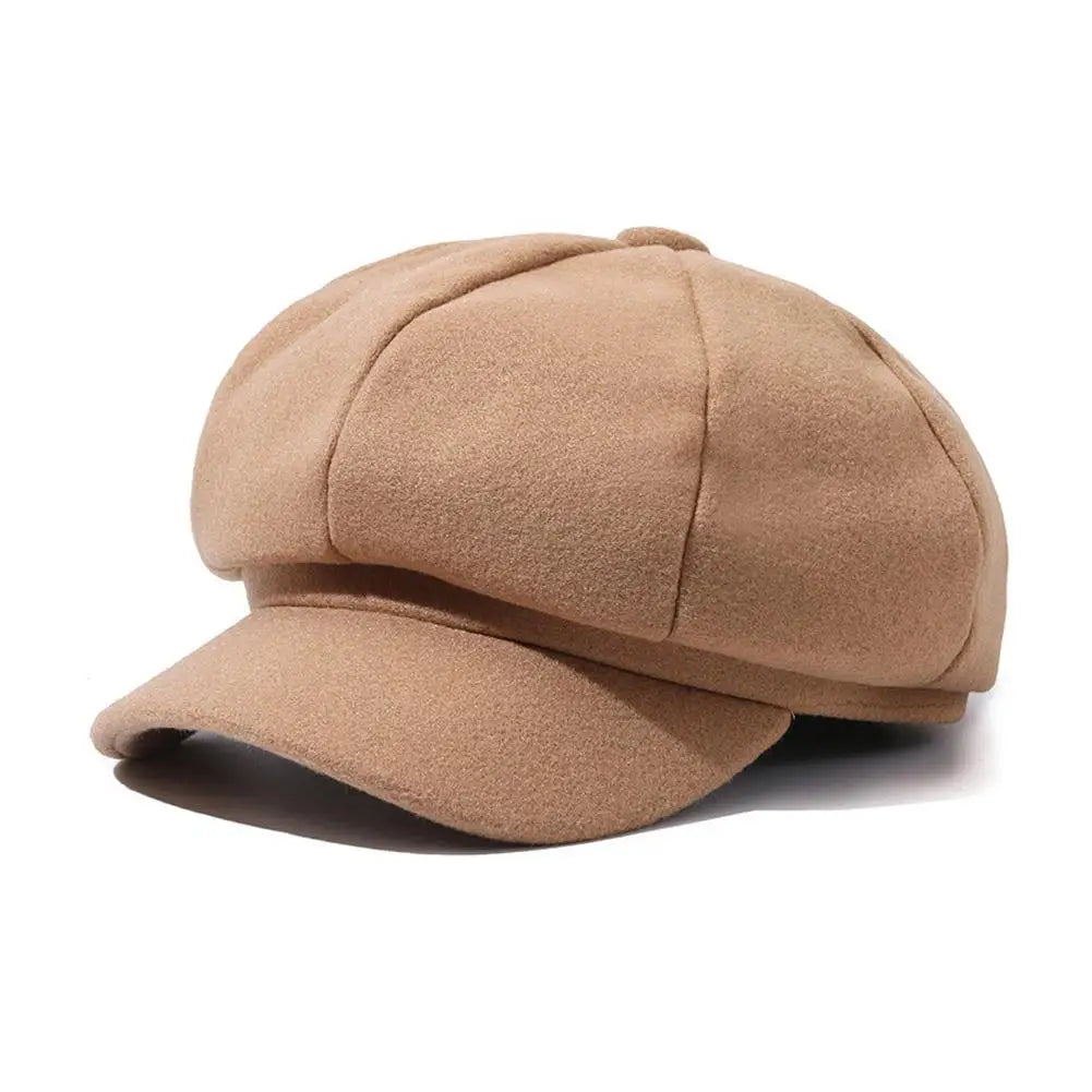 Béret Casquette Octogonale Laine | MDN
