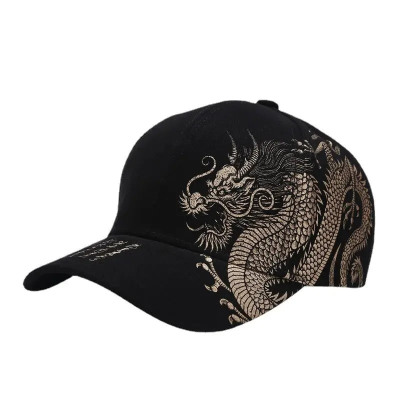 Casquette Baseball Dragon Style Chinois Femme Coton Reglable | MDN Store 25