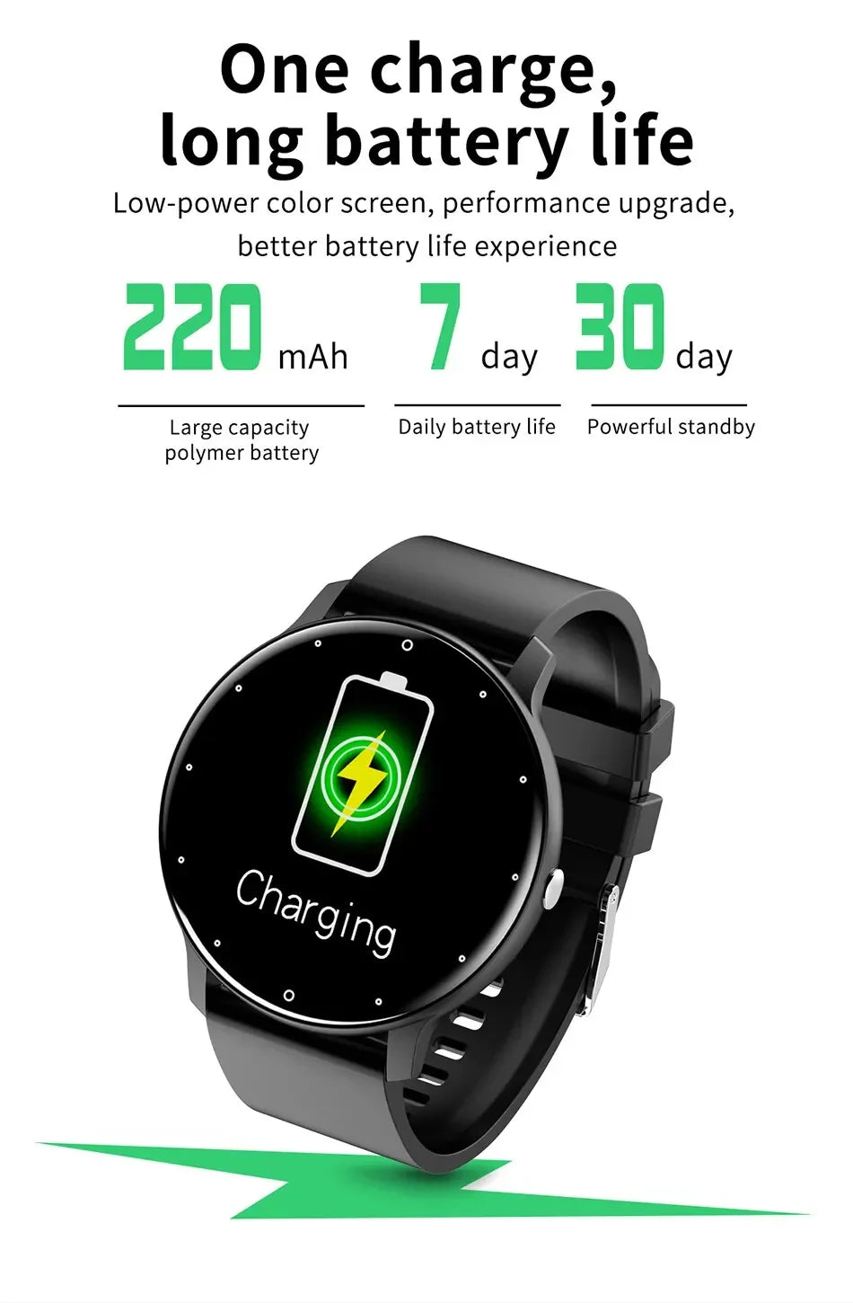Montre Connectée Sport 1.28" IP67 Fitness Tracker | MDN Store