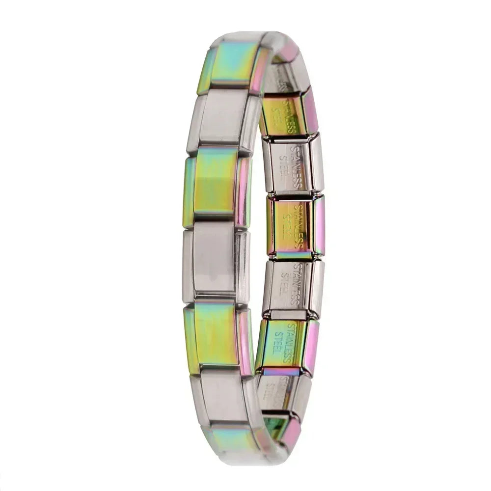 Bracelet Femme Elastique Charme Acier Inoxydable 9mm | MDN Store