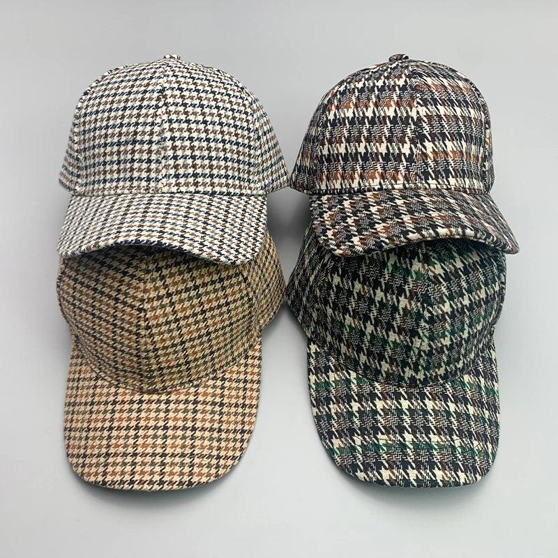 Casquette Baseball Pied-de-Poule | MDN Store