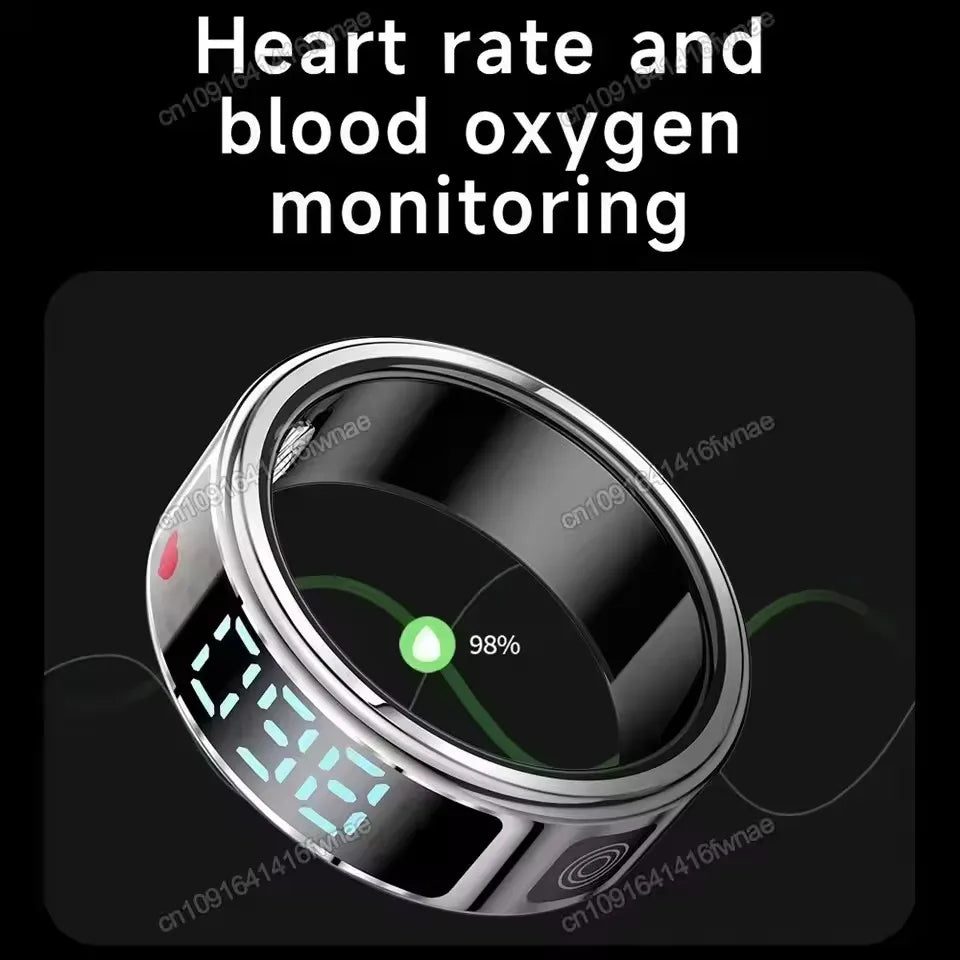 Bague Connectée Écran Tactile Charge Sans Fil Étanche 5ATM | MDN Store