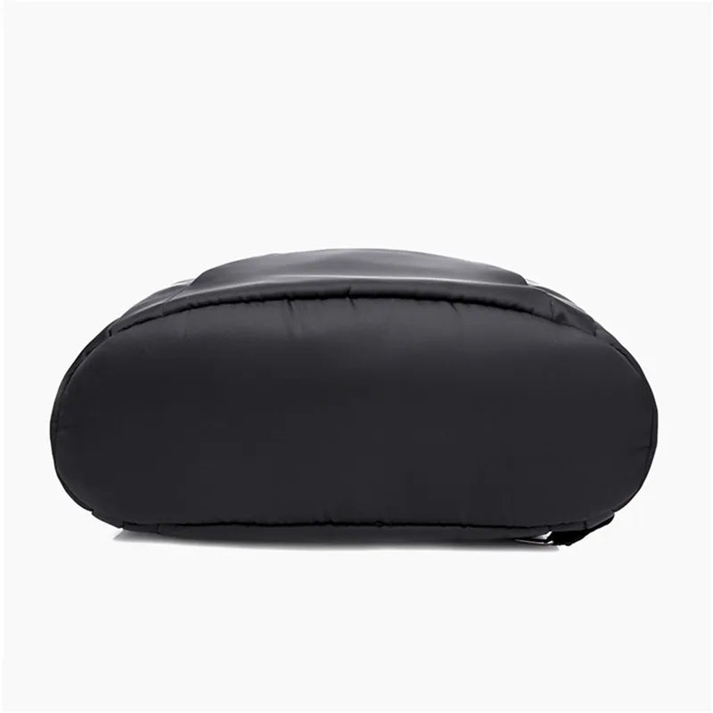 Sac à Dos Femme Nylon Casual Couleur Unie Bandoulière Détachable - MDN