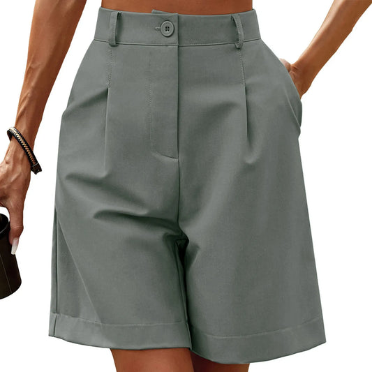 Short Femme Taille Haute Blazer Élégant | MDN