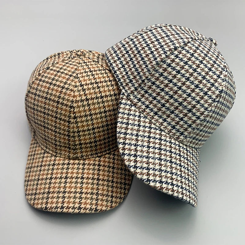 Casquette Baseball Pied-de-Poule | MDN Store
