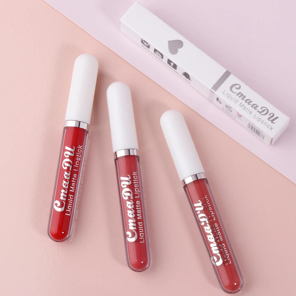 Gloss Lèvres Mat CmaaDu Imperméable Longue Tenue Teinture Rouge | MDN Store