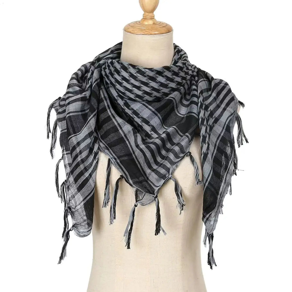Foulard carré en polyester motif cachemire | MDN Store 25