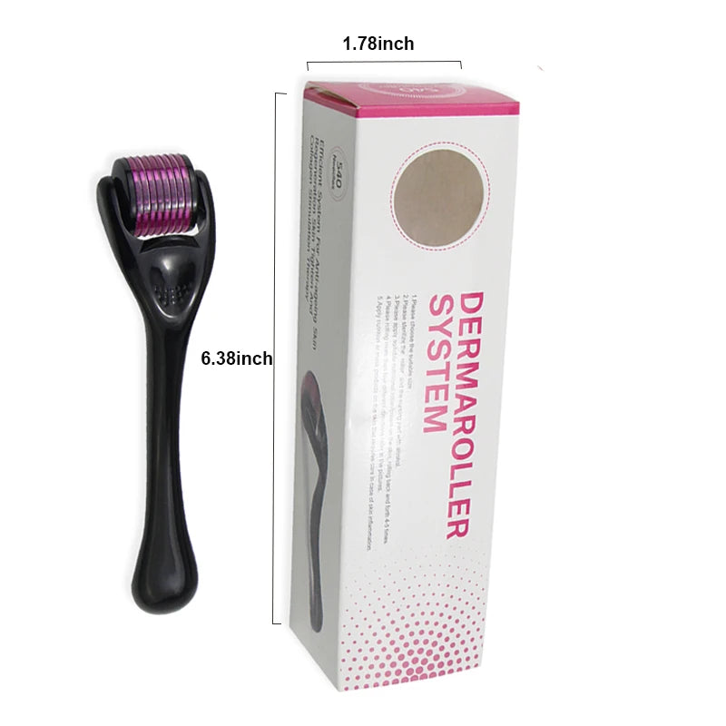 Derma Roller 540 Micro-Aiguilles Grade Médical 1.0mm | MDN Store