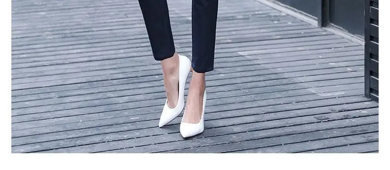 Pantalon Costume Taille Haute Slim Noir | MDN Store