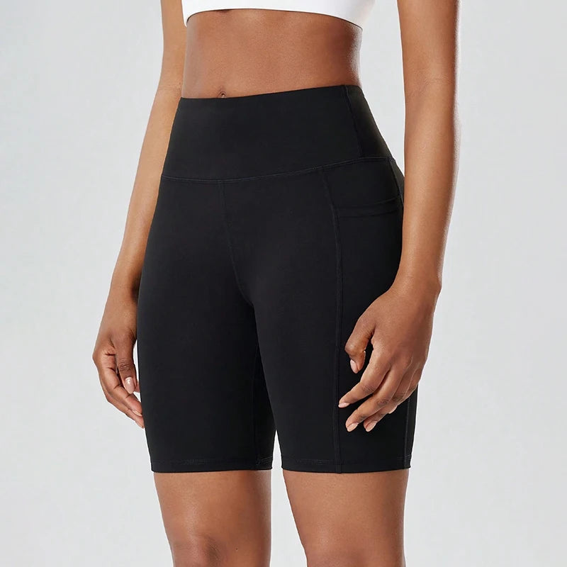 Short Sport Femme Taille Haute Slim | MDN Store 25