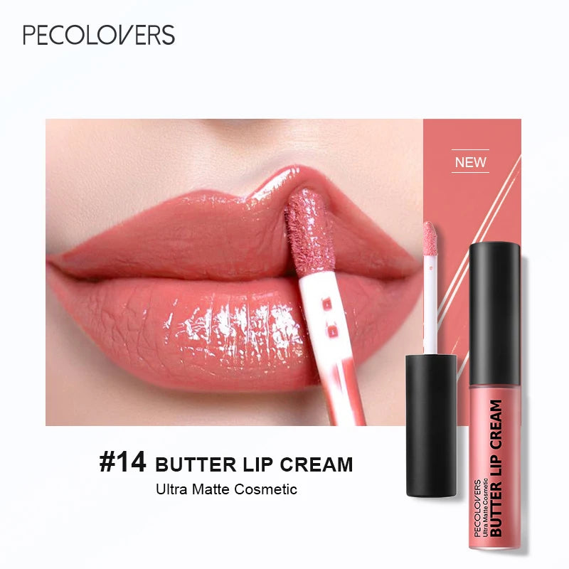 Rouge à Lèvres Liquide Imperméable 21 Couleurs Vitamine E Repulpant | MDN Store