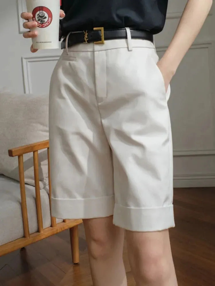 Court Cargo Femme Taille Haute Décontracté | MDN Store