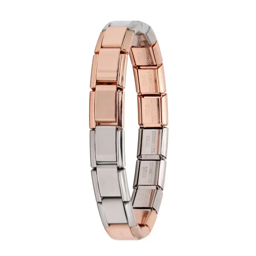 Bracelet Femme Elastique Charme Acier Inoxydable 9mm | MDN Store