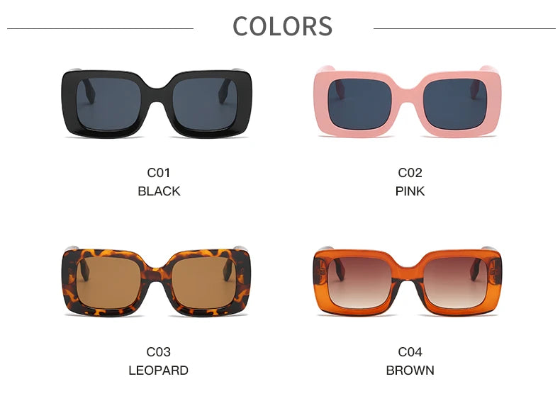 Lunettes Soleil Carré Sport UV400 Femme | MDN Store