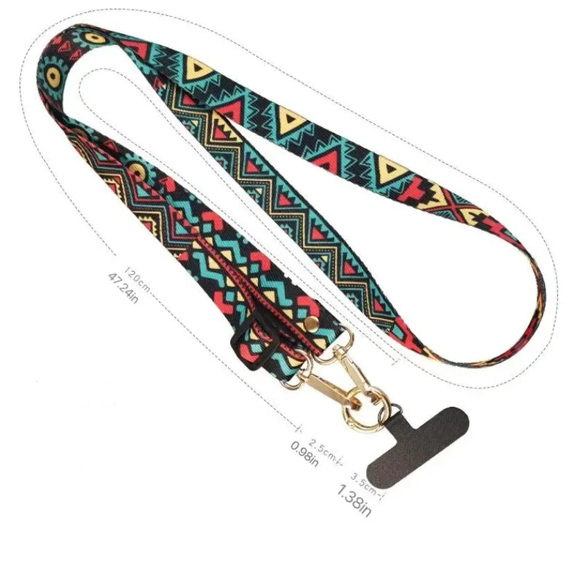Cordon Tour de Cou Téléphone Rétro Clip Antiloss - iPhone Samsung | MDN Store