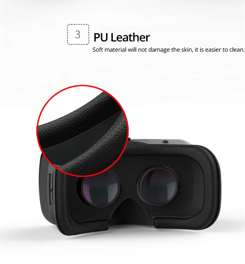 Casque VR Shinecon 10.0 Lunettes 3D Réalité Virtuelle Smartphone | MDN Store
