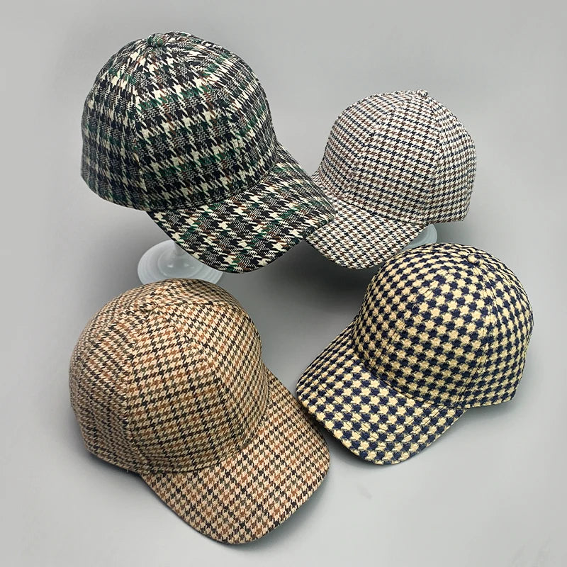 Casquette Baseball Pied-de-Poule | MDN Store