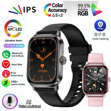 Montre Connectée Ultra-Fine 1.99" Appels Bluetooth GPS | MDN Store