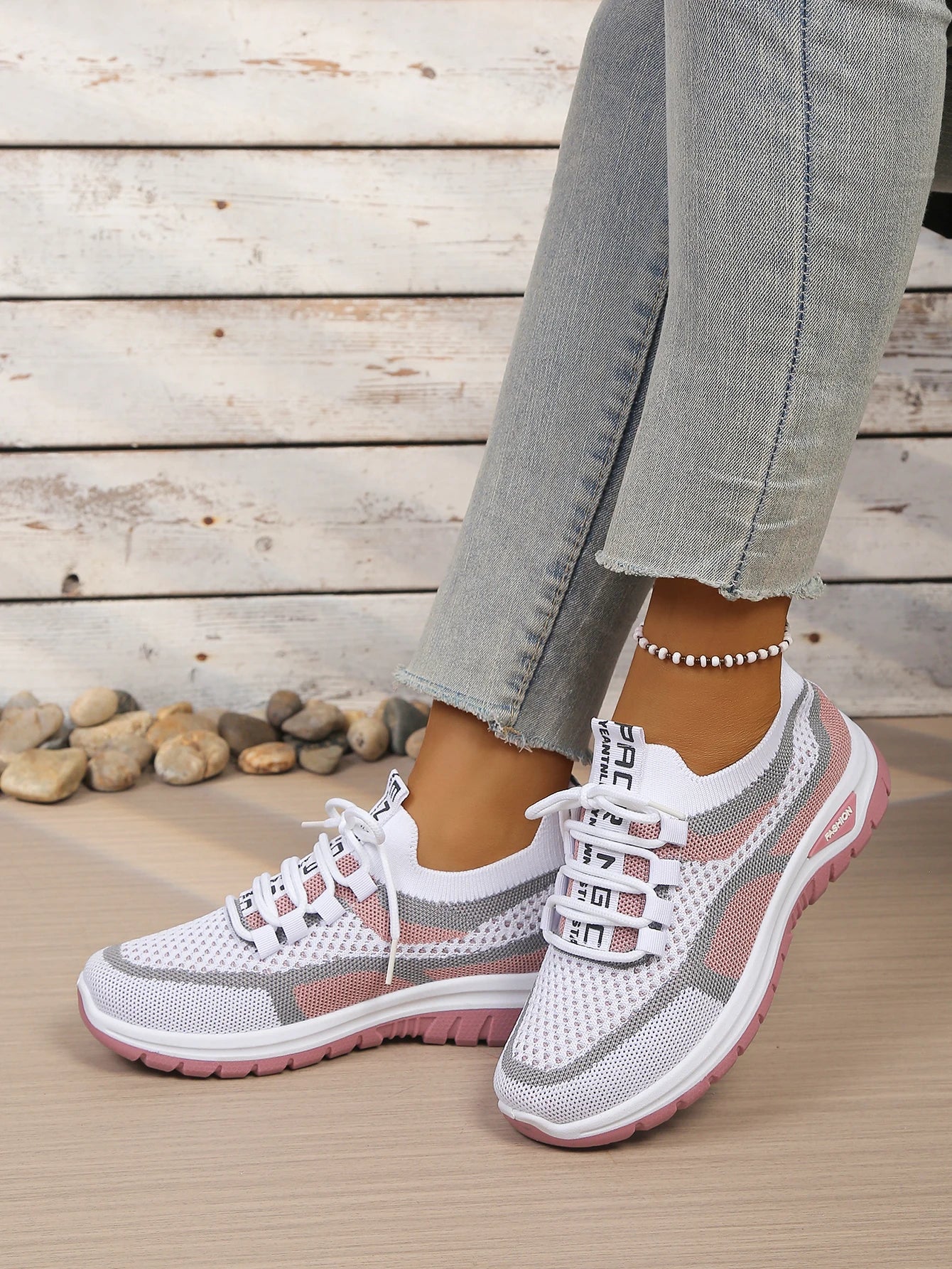 Baskets Bicolores Décontractées Femme Été | MDN Store 25