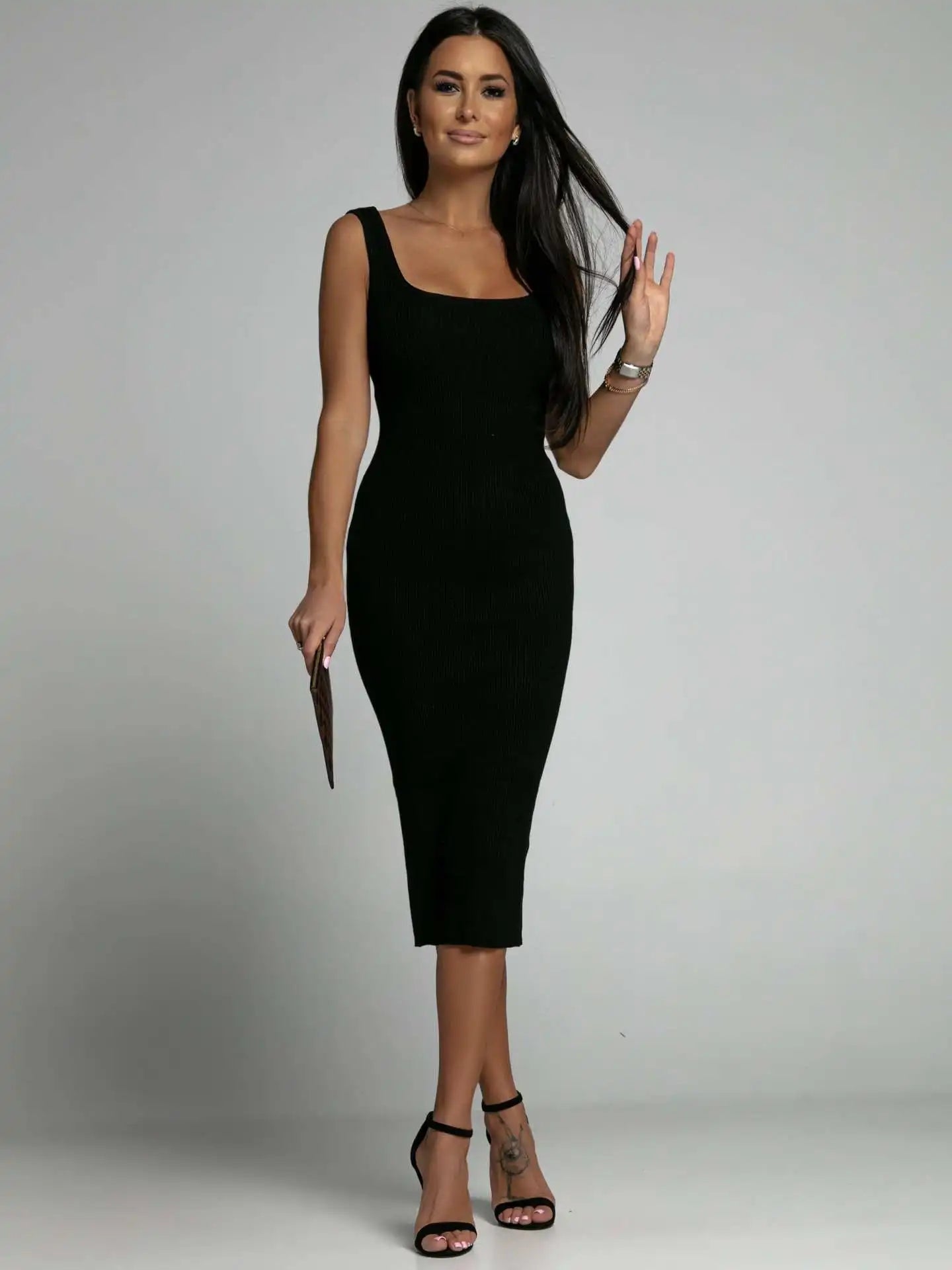 Robe T-Chemise Minimaliste Poches Ete Ample | MDN Store