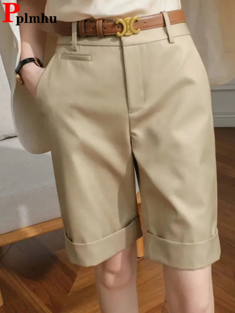 Court Cargo Femme Taille Haute Décontracté | MDN Store