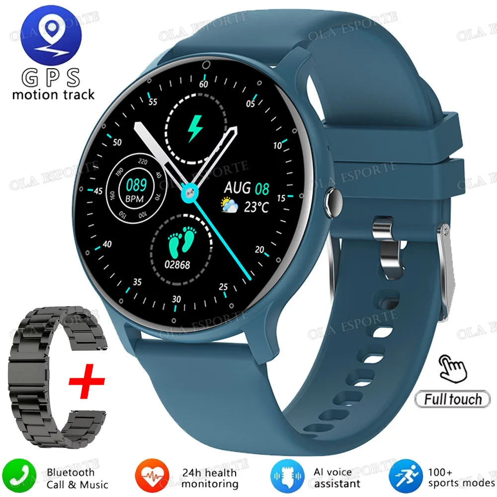 Montre Connectee Femme Sport Fitness Bluetooth IP67 Ecran Tactile | MDN Store 25