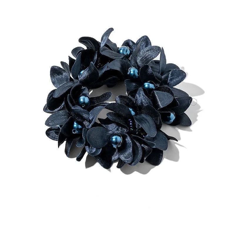 Chouchou Dentelle Nœud Fantaisie - Élastique Cheveux Femme Fille Haute... | MDN Store