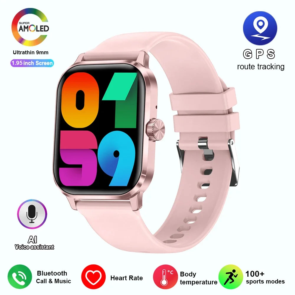 Montre Connectée Ultra-Fine 1.99" Appels Bluetooth GPS | MDN Store