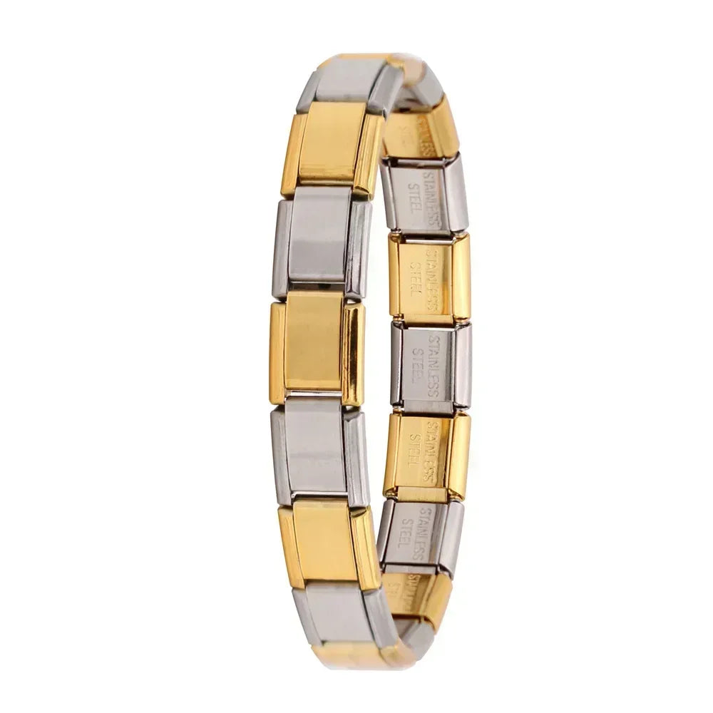 Bracelet Femme Elastique Charme Acier Inoxydable 9mm | MDN Store