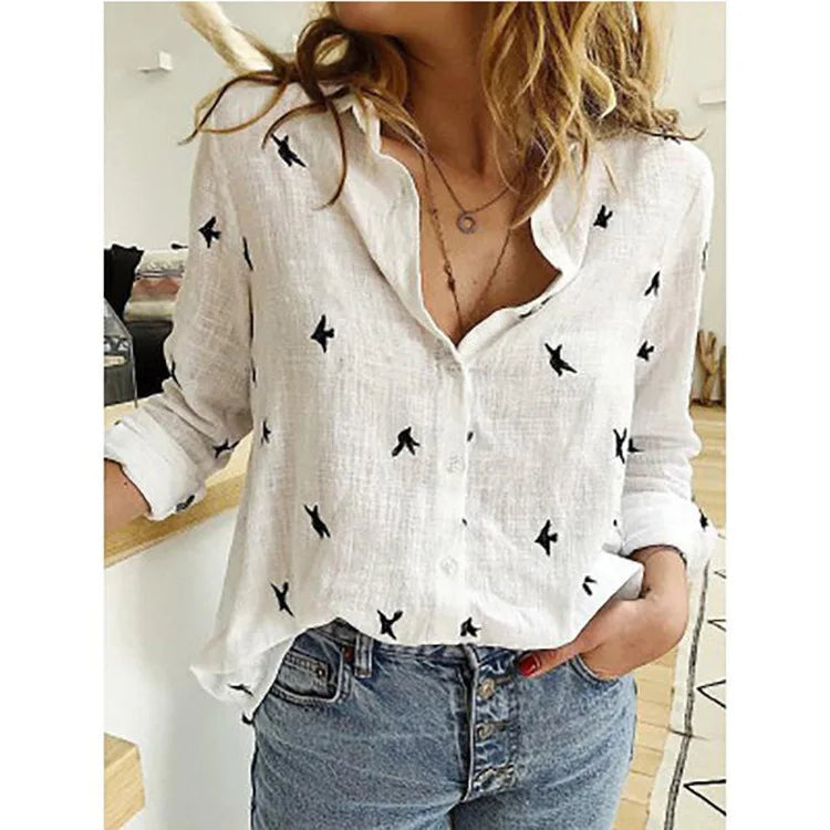 Chemise Butterfly Red taille XXL femme - MDN Store 25
