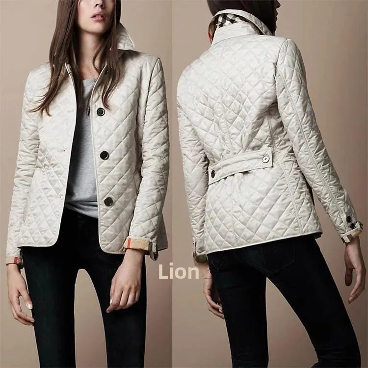Veste Coton-Soie Col Montant Hiver | MDN Store