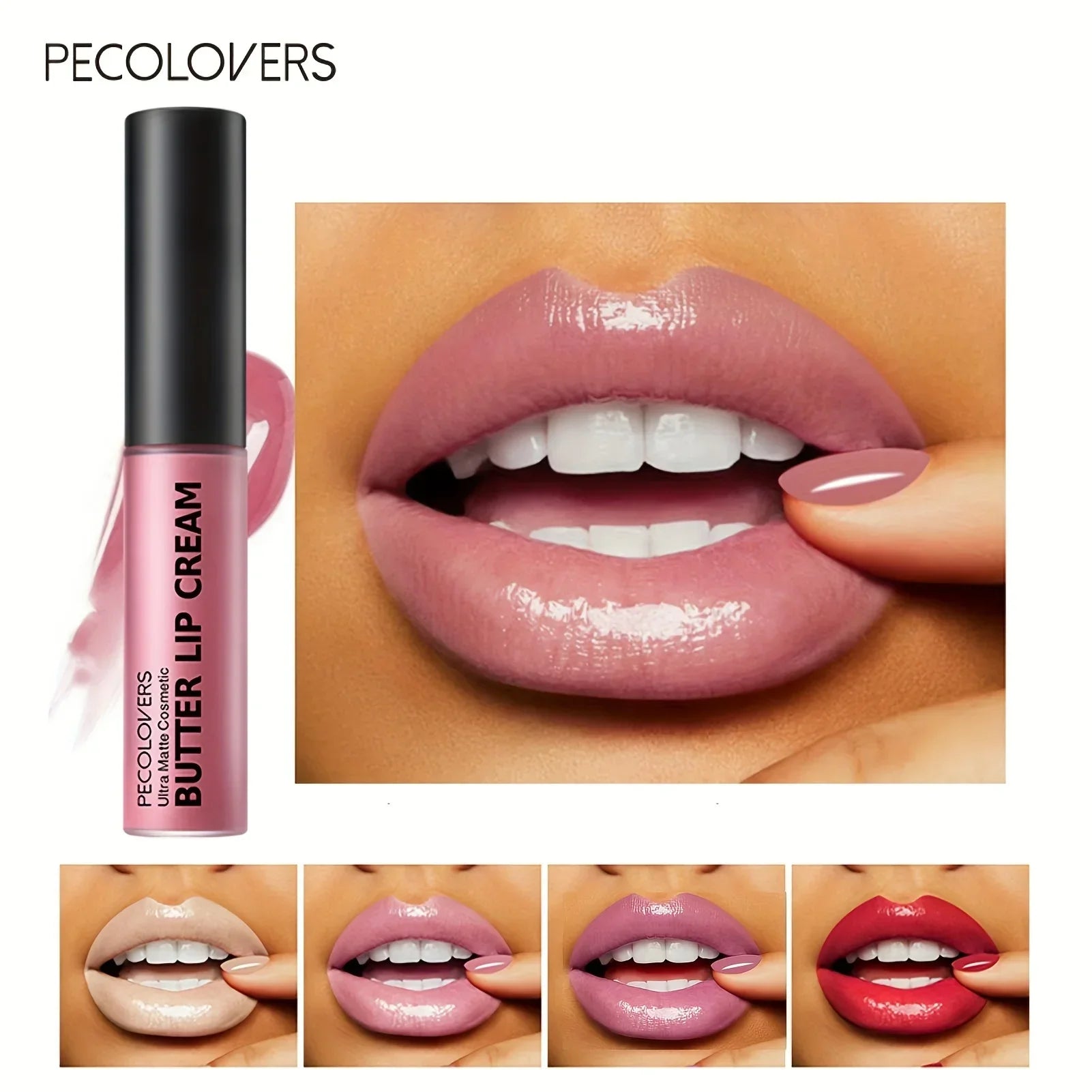 Rouge à Lèvres Liquide Imperméable 21 Couleurs Vitamine E Repulpant | MDN Store