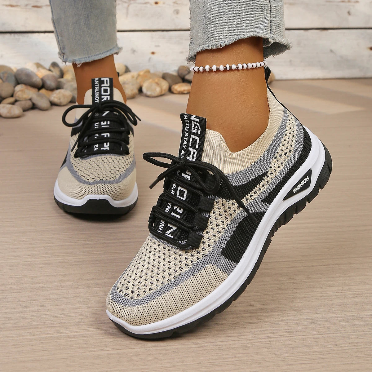 Baskets Bicolores Décontractées Femme Été | MDN Store 25