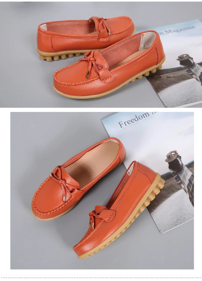 Ballerines Cuir Souple Confort Femme | MDN Store