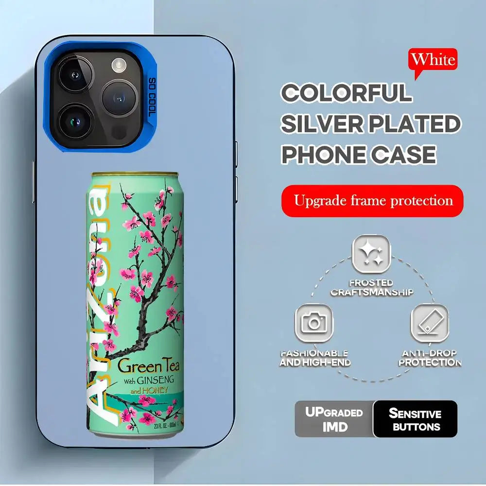 Coque iPhone Arizona Iced Tea Vaporwave Aesthetic - 16 15 14 13 | MDN Store