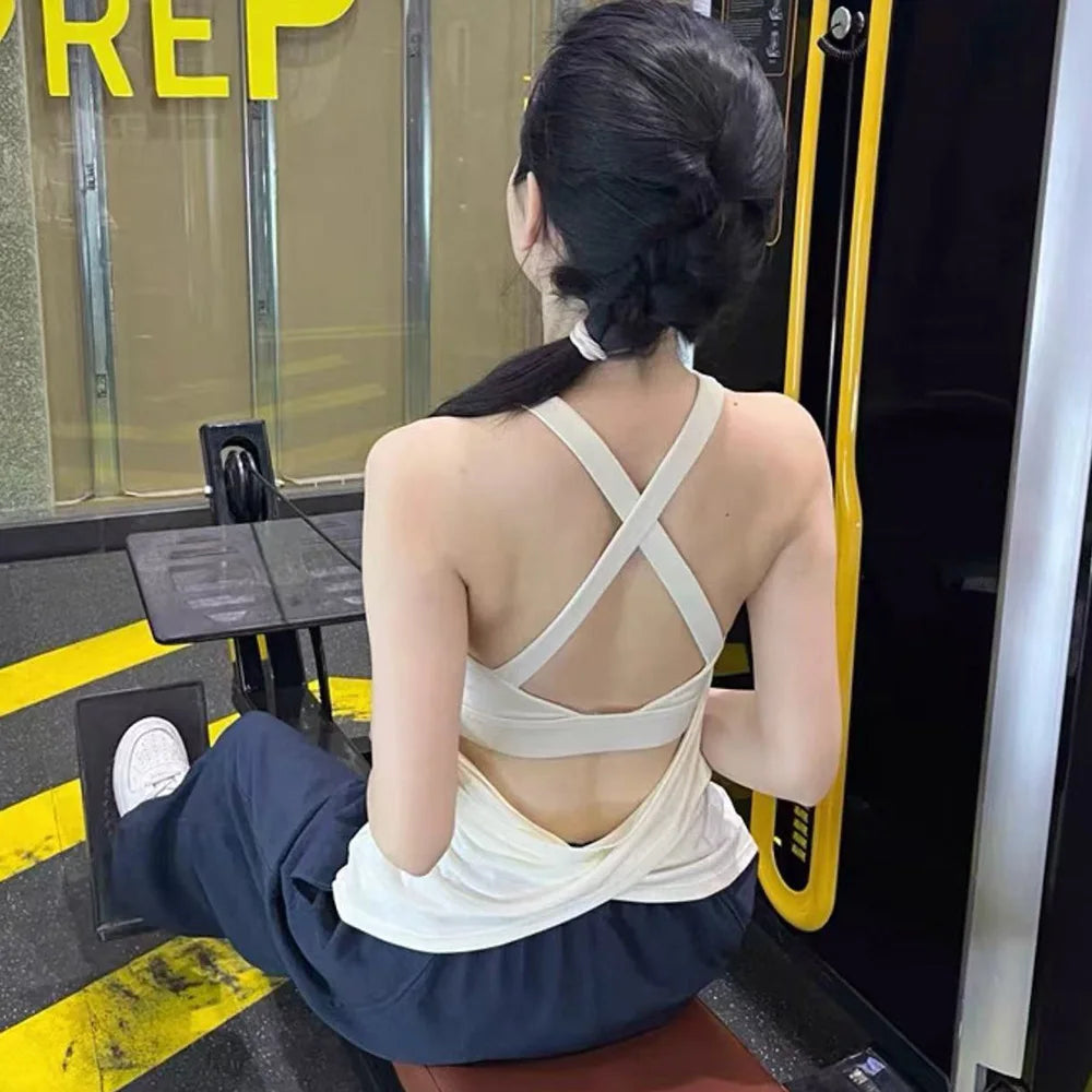 Brassière Sport Femme Antichoc Coussinets Yoga Fitness | MDN Store
