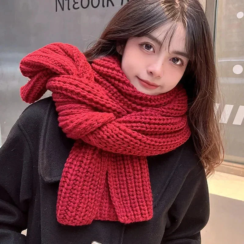 Écharpe Tricotée Thermique Hiver | MDN Store